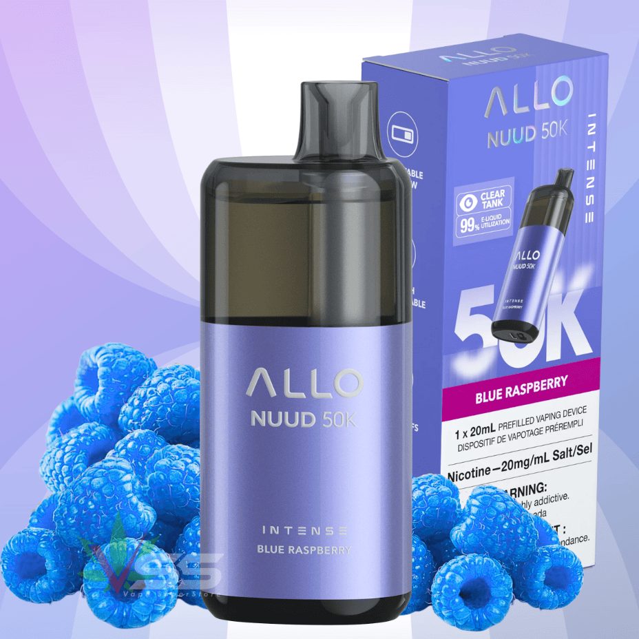 ALLO Nuud 50K Disposable Vape – Blue Raspberry