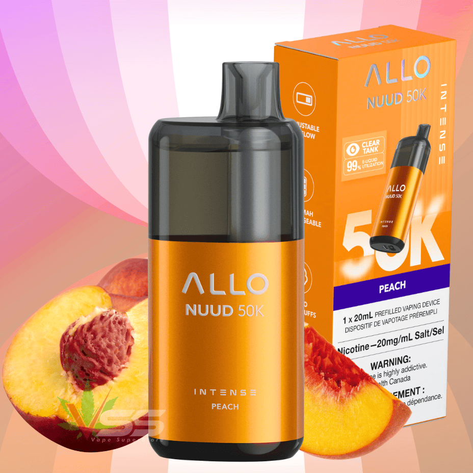 ALLO Nuud 50K Disposable Vape – Peach