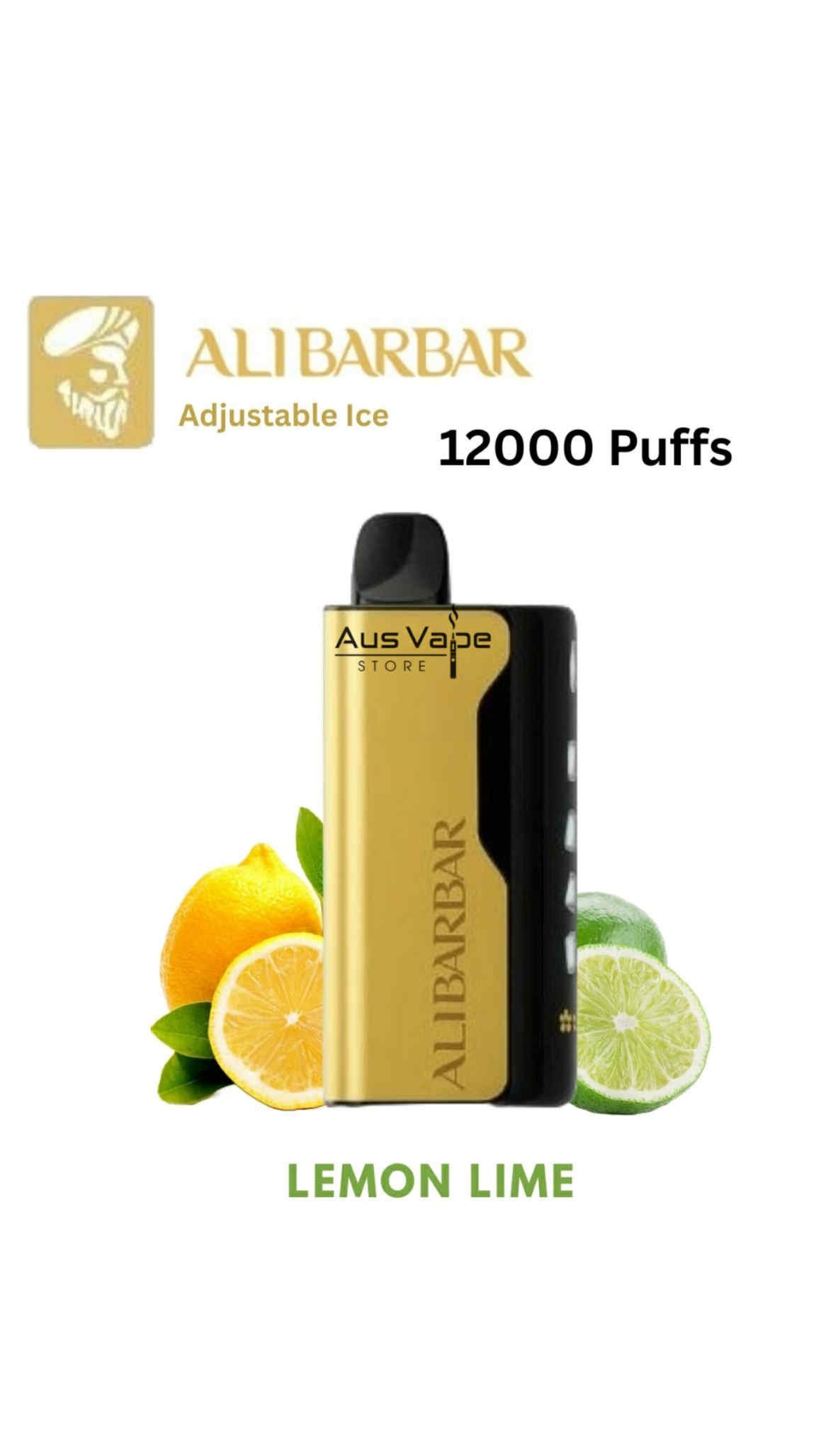 ALIBARBAR ICE ADJUST – LEMON LIME – 12000 PUFFS