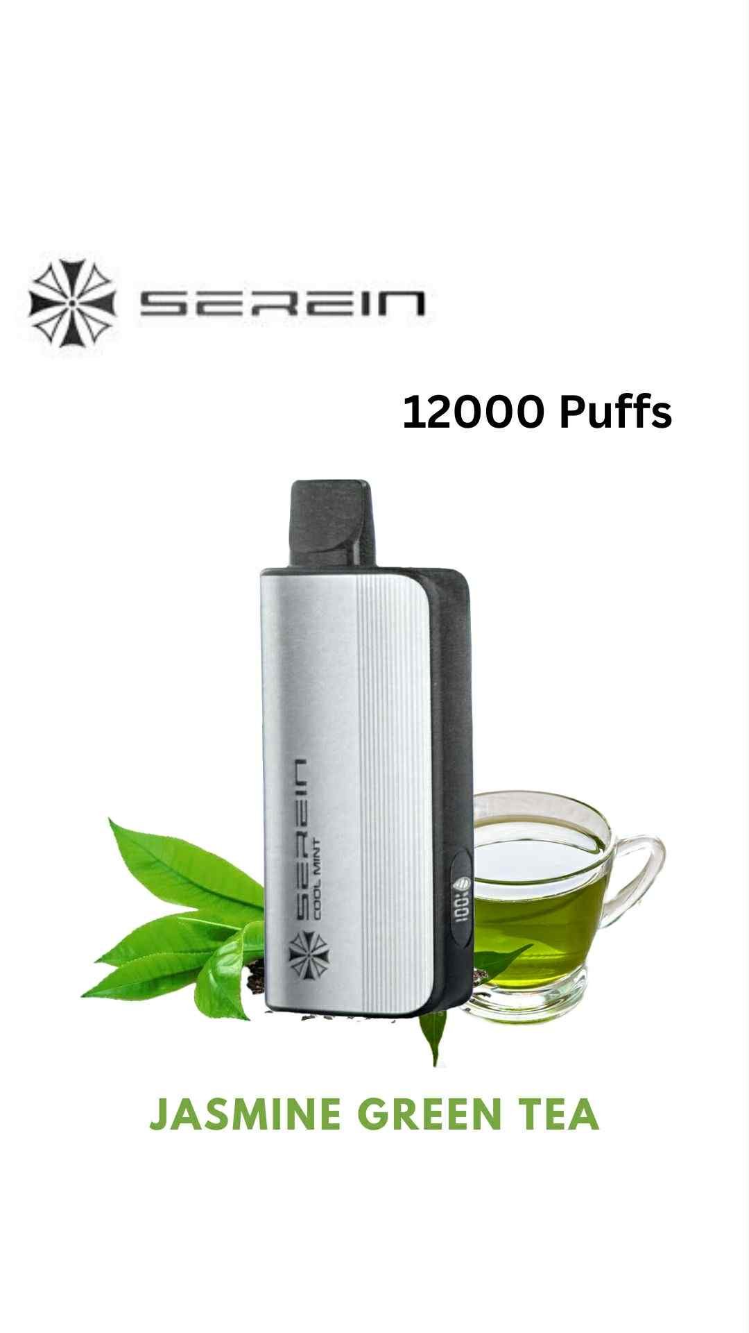 SEREIN MECH – JASMINE GREEN TEA – 12000 PUFFS