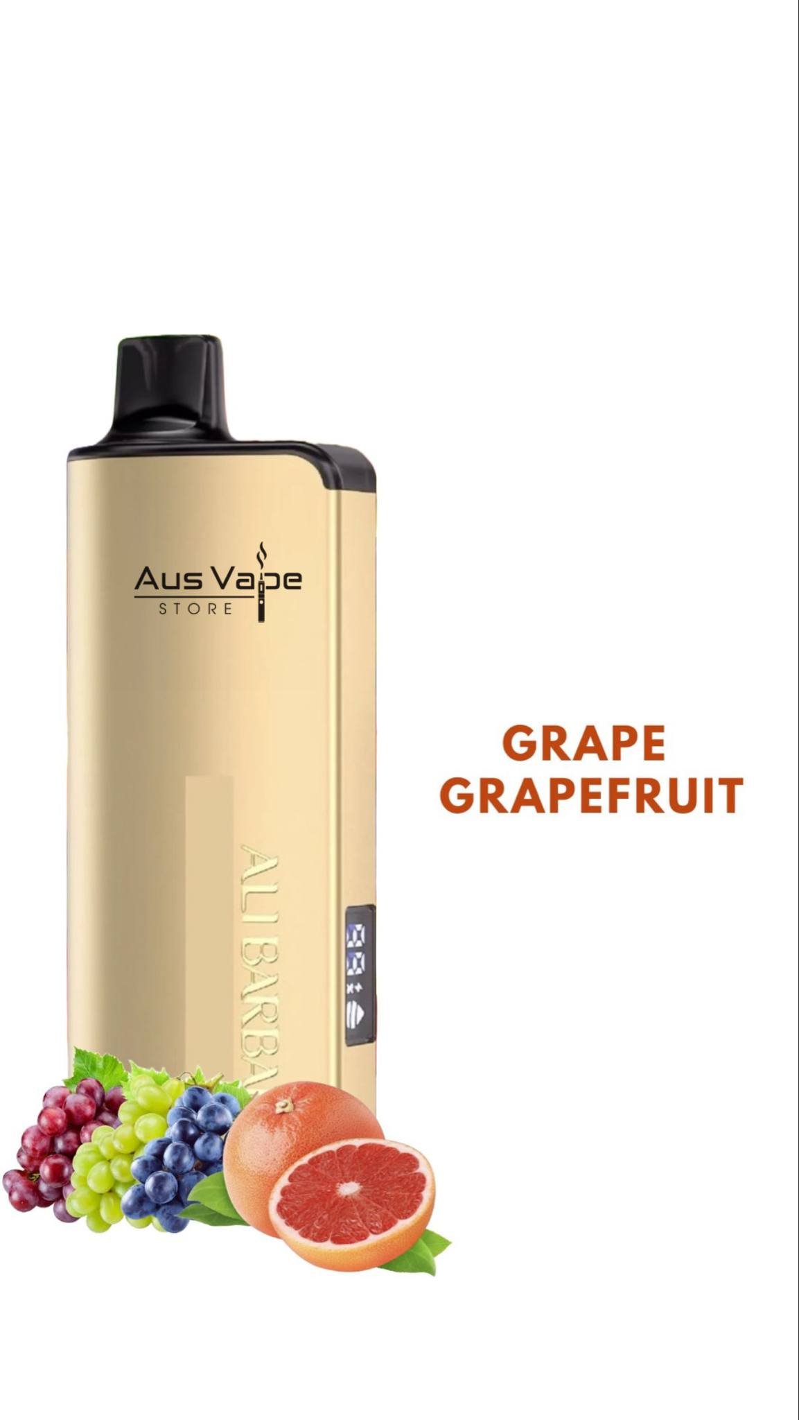 ALIBARBAR INGOT – GRAPE GRAPEFRUIT – 9000 PUFFS