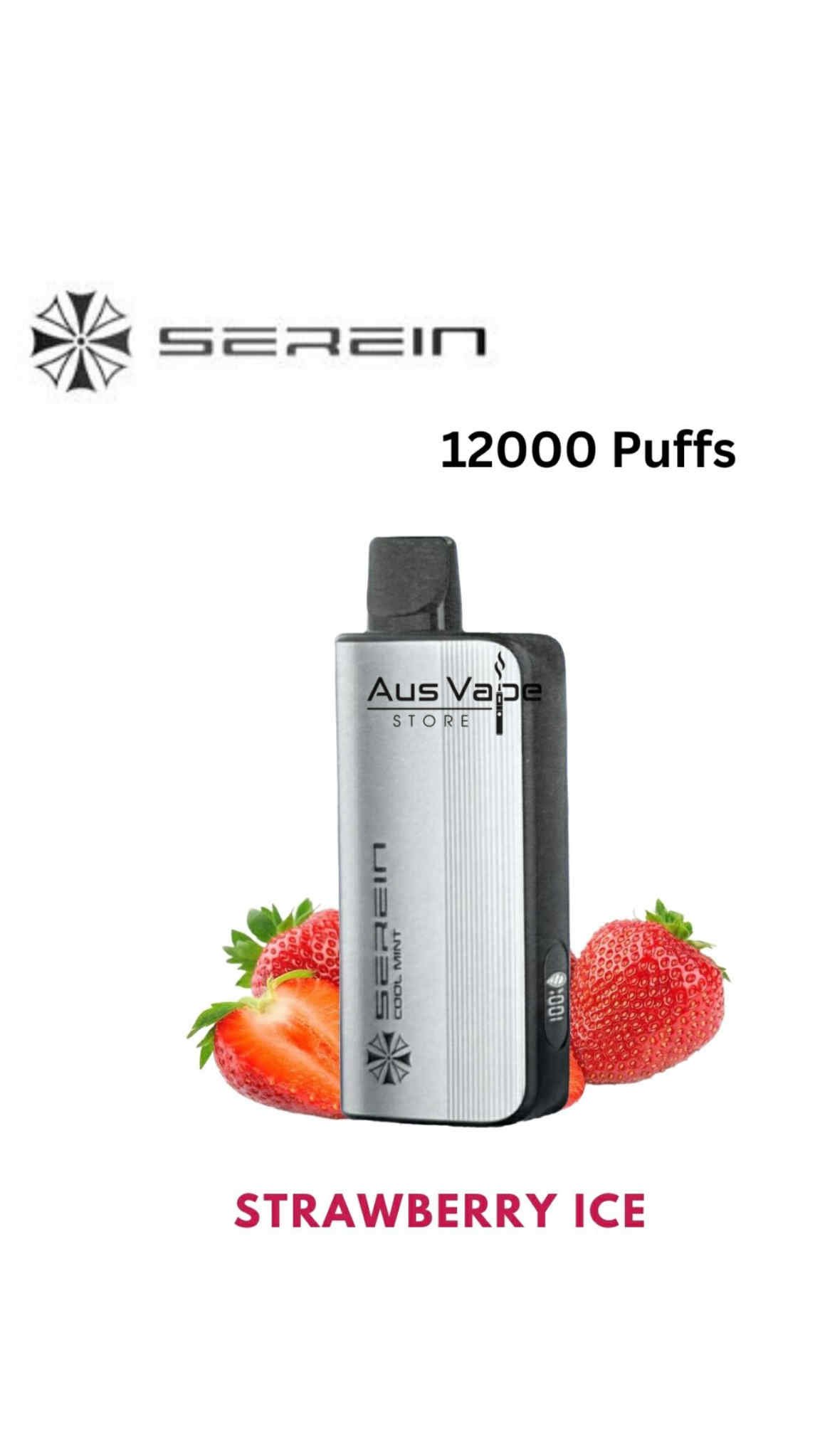 SEREIN MECH – STRAWBERRY ICE – 12000 PUFFS