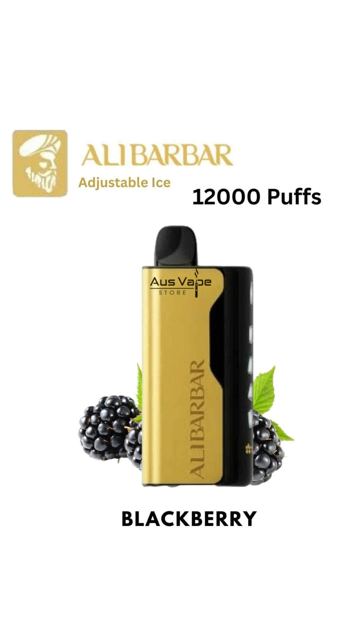 ALIBARBAR ICE ADJUST – BLACKBERRY – 12000 PUFFS