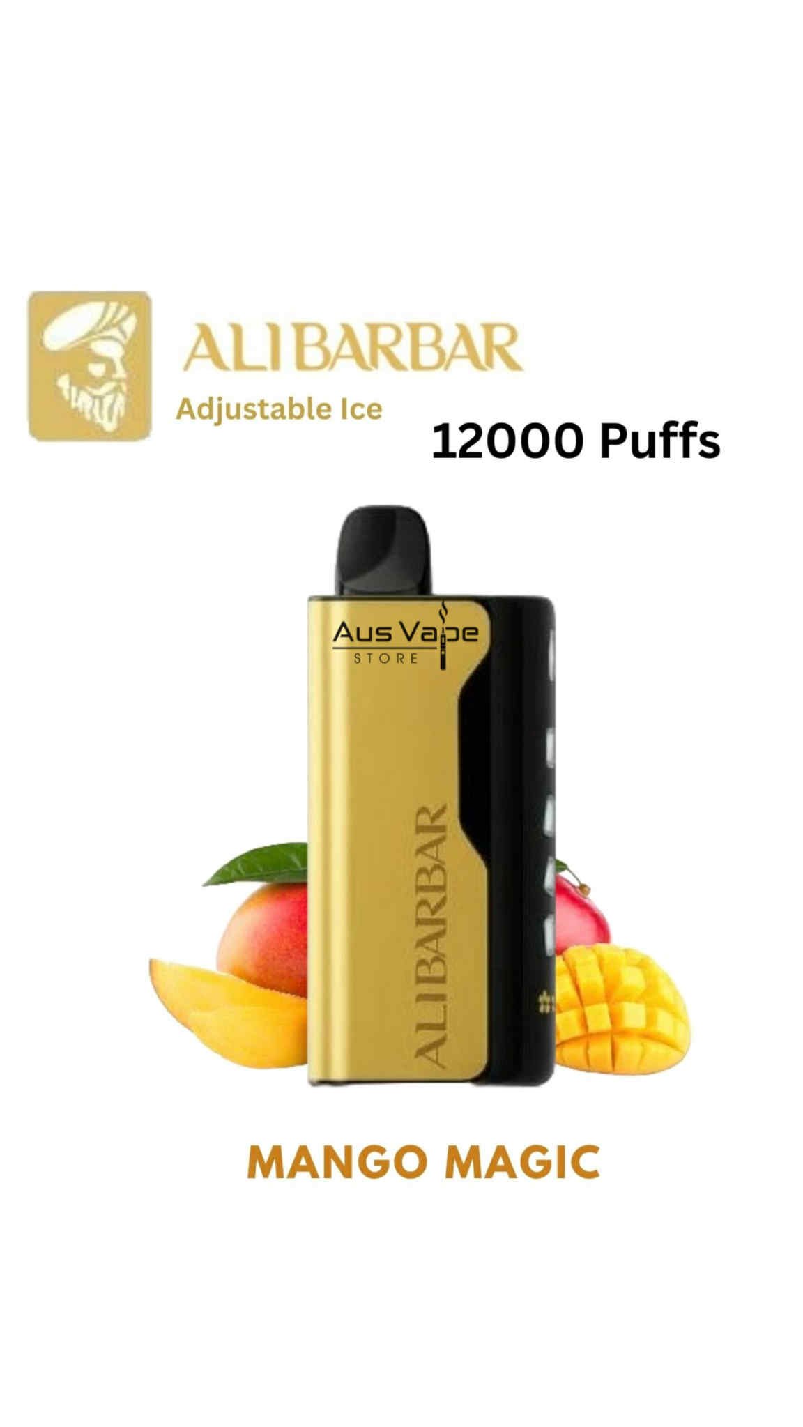 ALIBARBAR ICE ADJUST – MANGO MAGIC – 12000 PUFFS