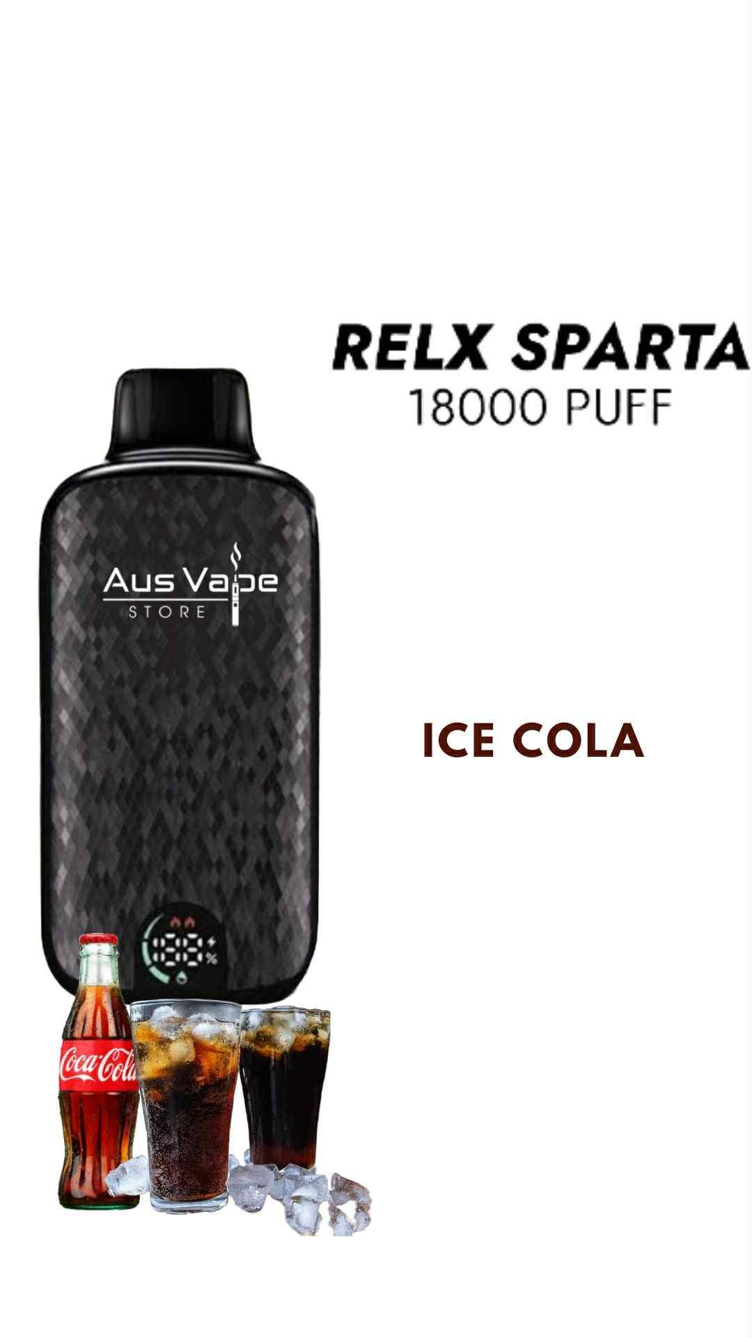 RELX SPARTA – ICE COLA – 18.000 PUFFS