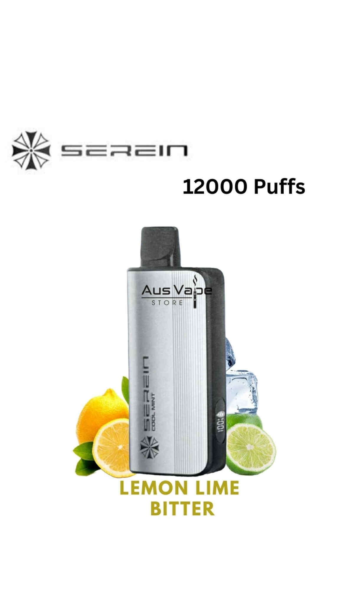 SEREIN MECH – LEMON LIME BITTER – 12000 PUFFS