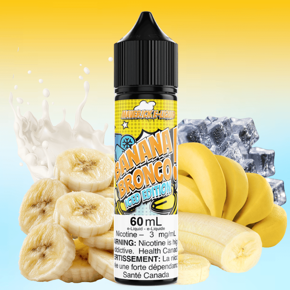 Banana Bronco Iced by Maverick E-Liquid