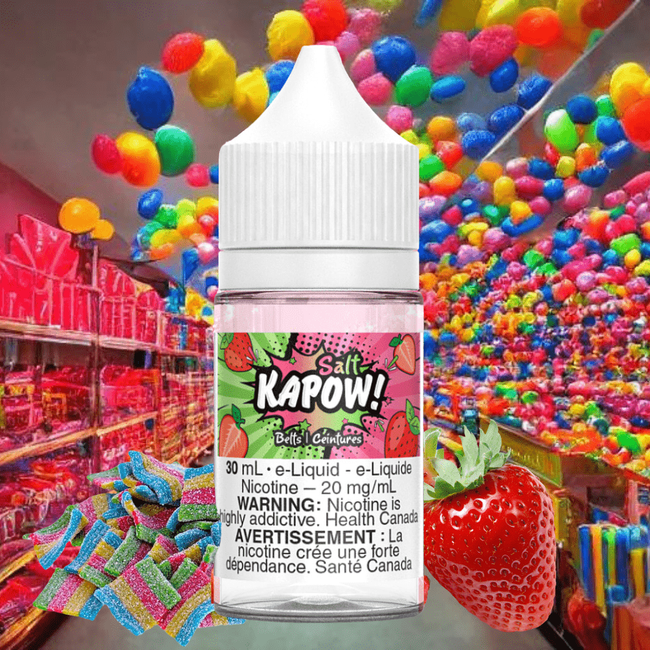 Belts Salt By Kapow E-Liquid - Image 2