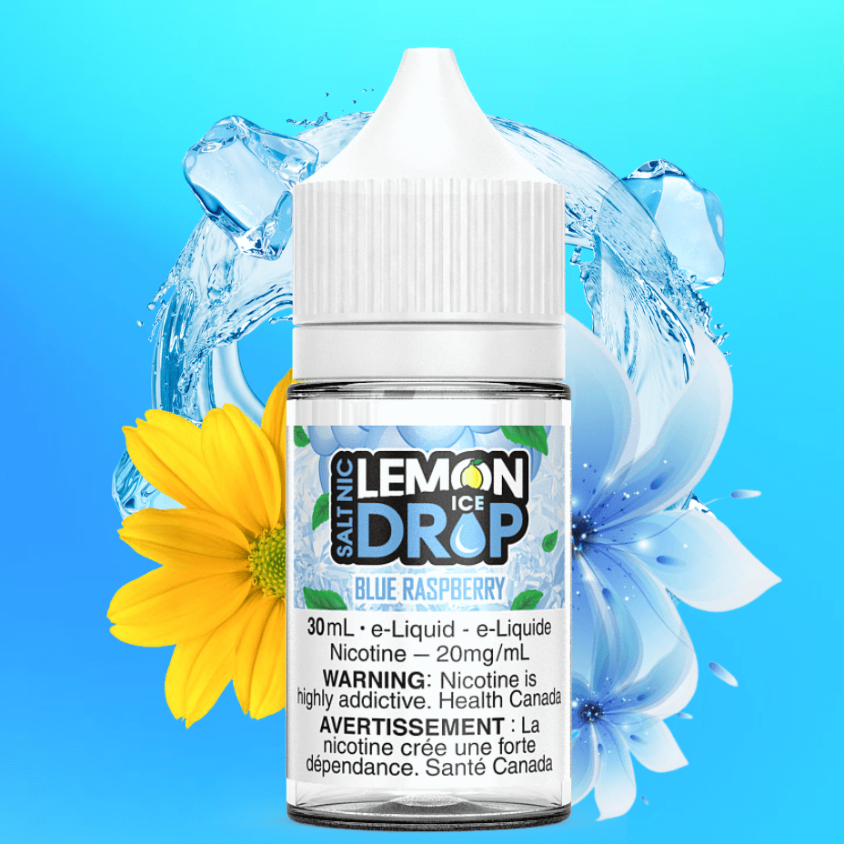 Blue Raspberry Ice Salt By Lemon Drop E-Liquid - Image 3
