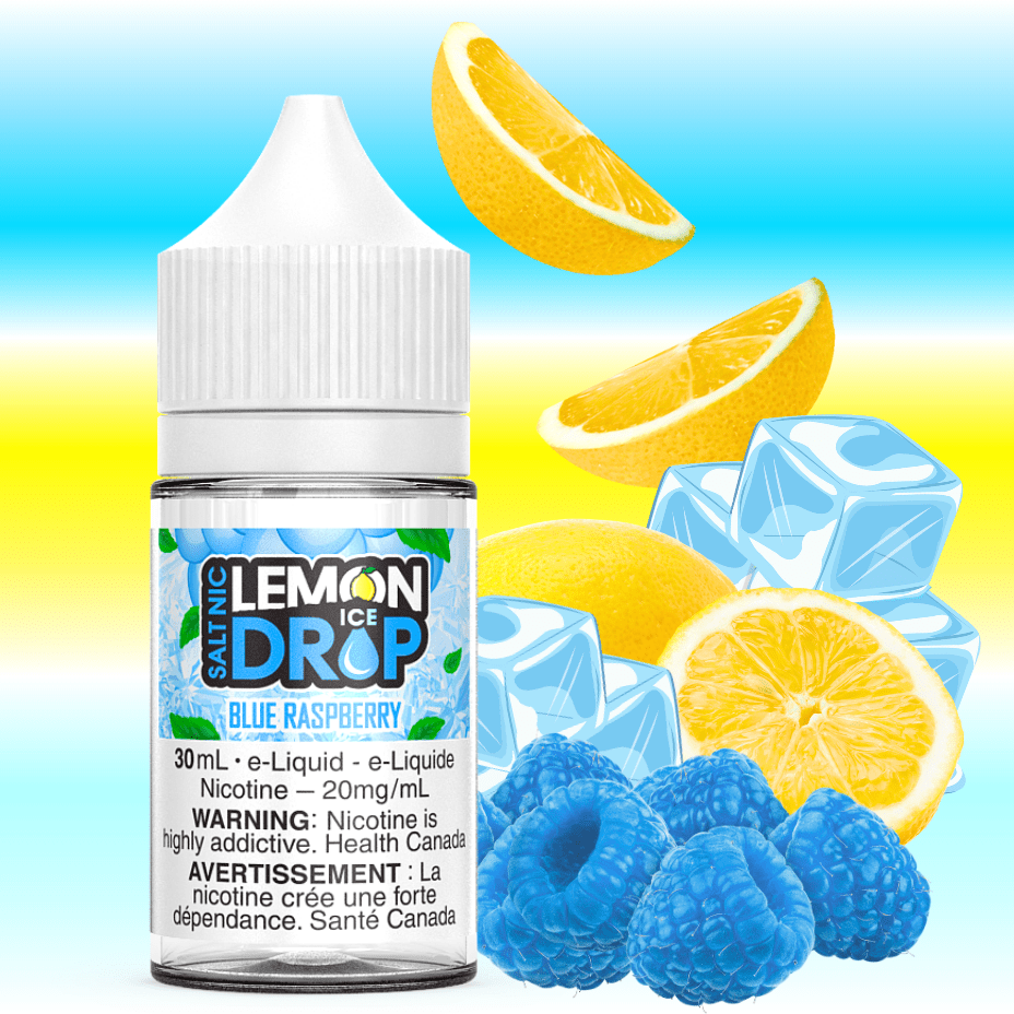 Blue Raspberry Ice Salt By Lemon Drop E-Liquid - Image 2