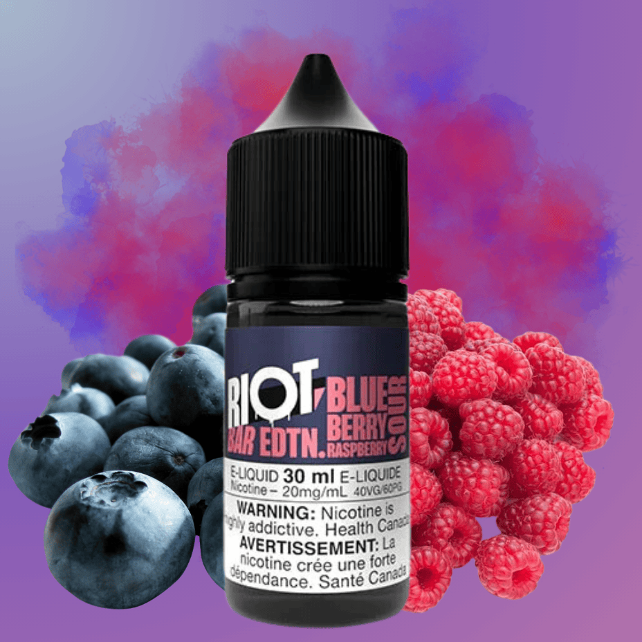Blueberry Sour Raspberry Salt by Riot Bar