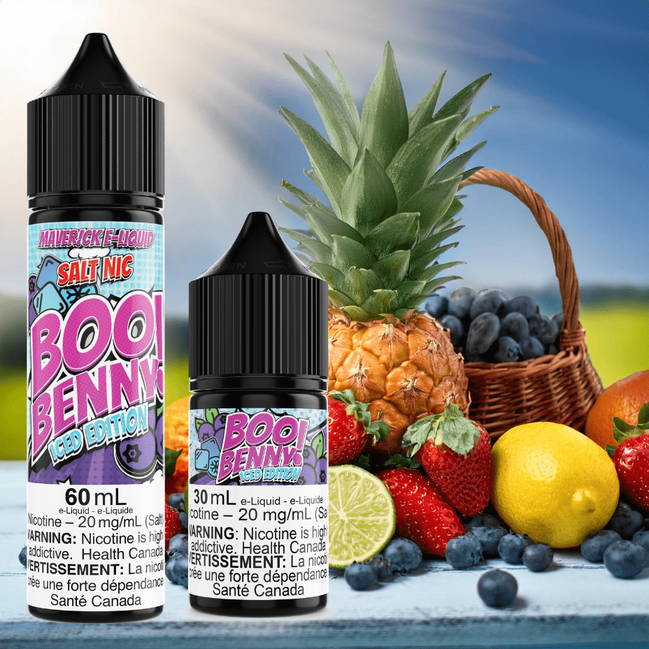 Boo Benny Ice Salt by Maverick E-Liquid-60mL - Image 4
