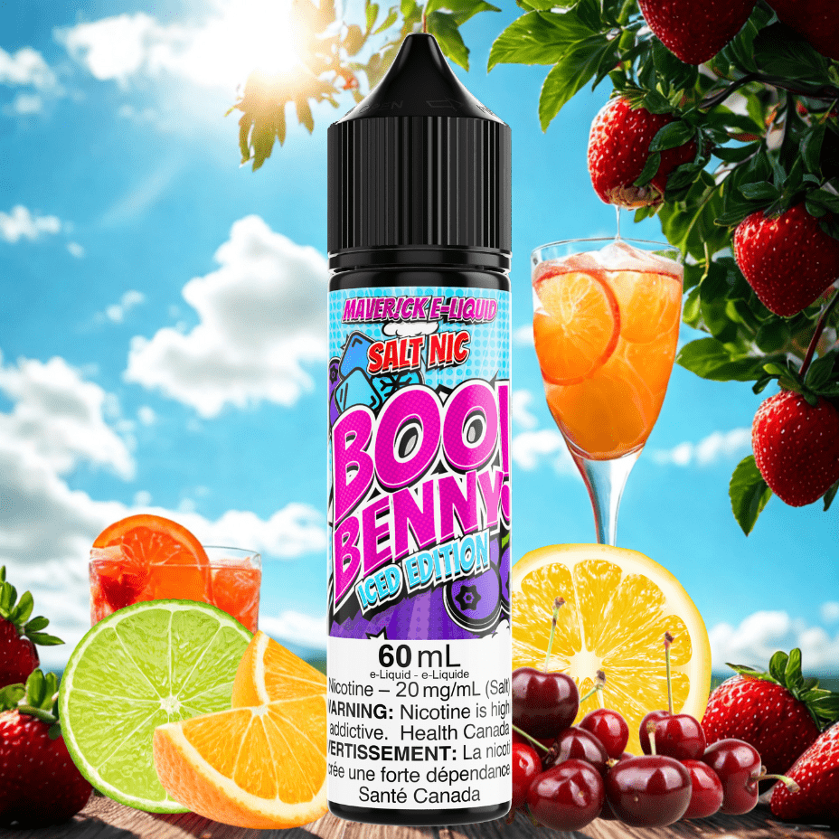 Boo Benny Ice Salt by Maverick E-Liquid-60mL - Image 2