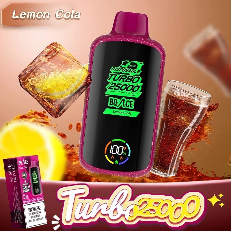 Bounce Turbo 25000 Disposable Vape (5%, 25000 Puffs) - Image 10