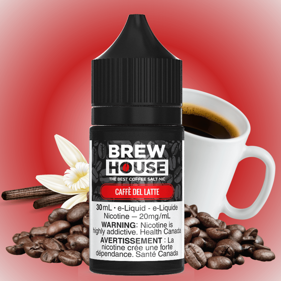 Caffe Del Latte Salt by Brew House E-Liquid