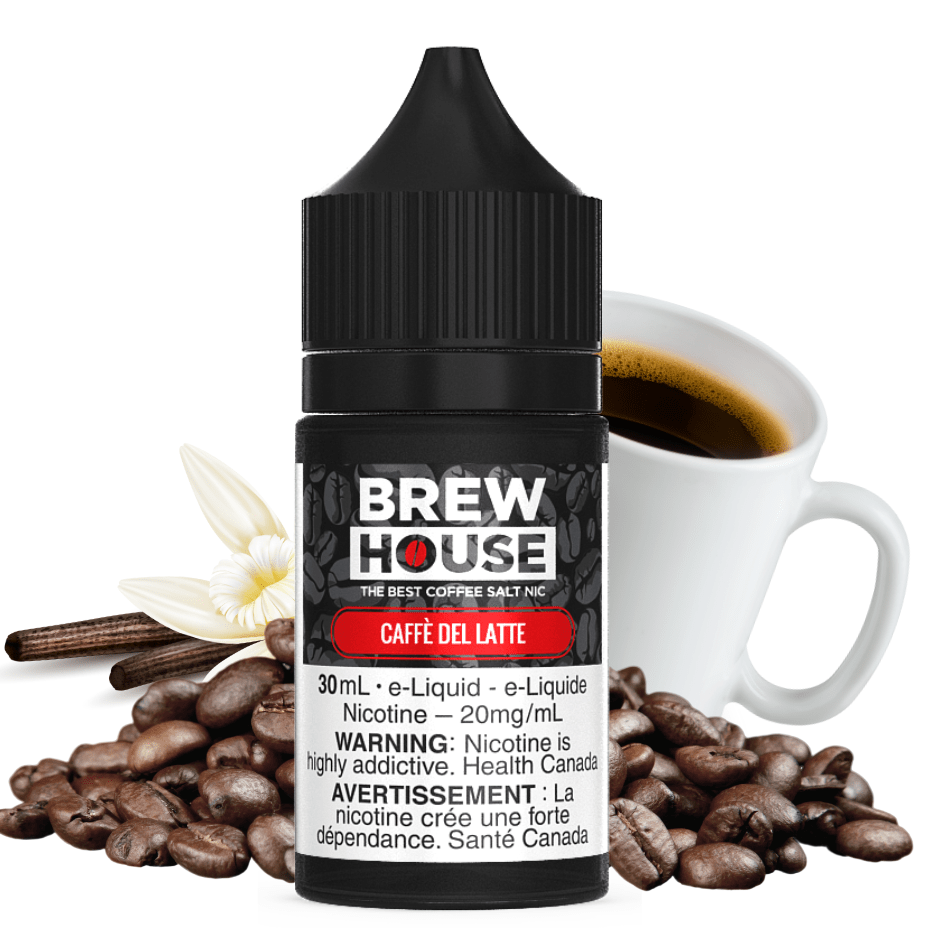 Caffe Del Latte Salt by Brew House E-Liquid - Image 2