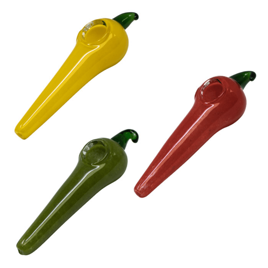 Cannatonik Chili Pepper Glass Hand Pipe 5″