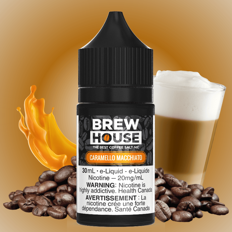 Caramello Macchiato Salt by Brew House E-Liquid