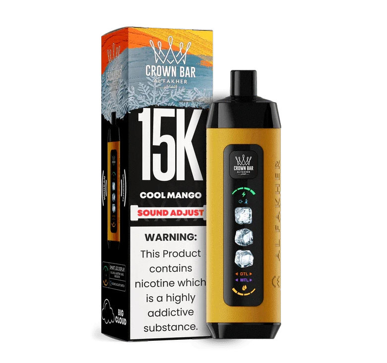 Cool Mango Al Fakher Crown Bar Ice Adjust 15k