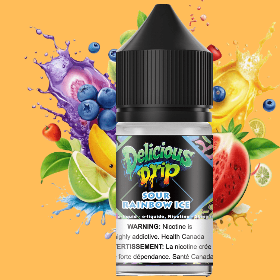 Delicious Drip Salt-Sour Rainbow Ice