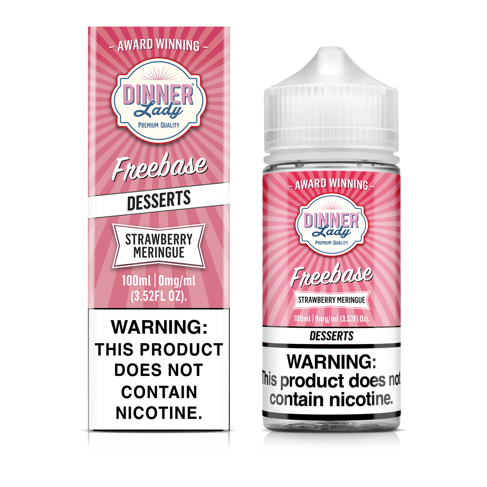 Dinner Lady Strawberry Meringue 100ml