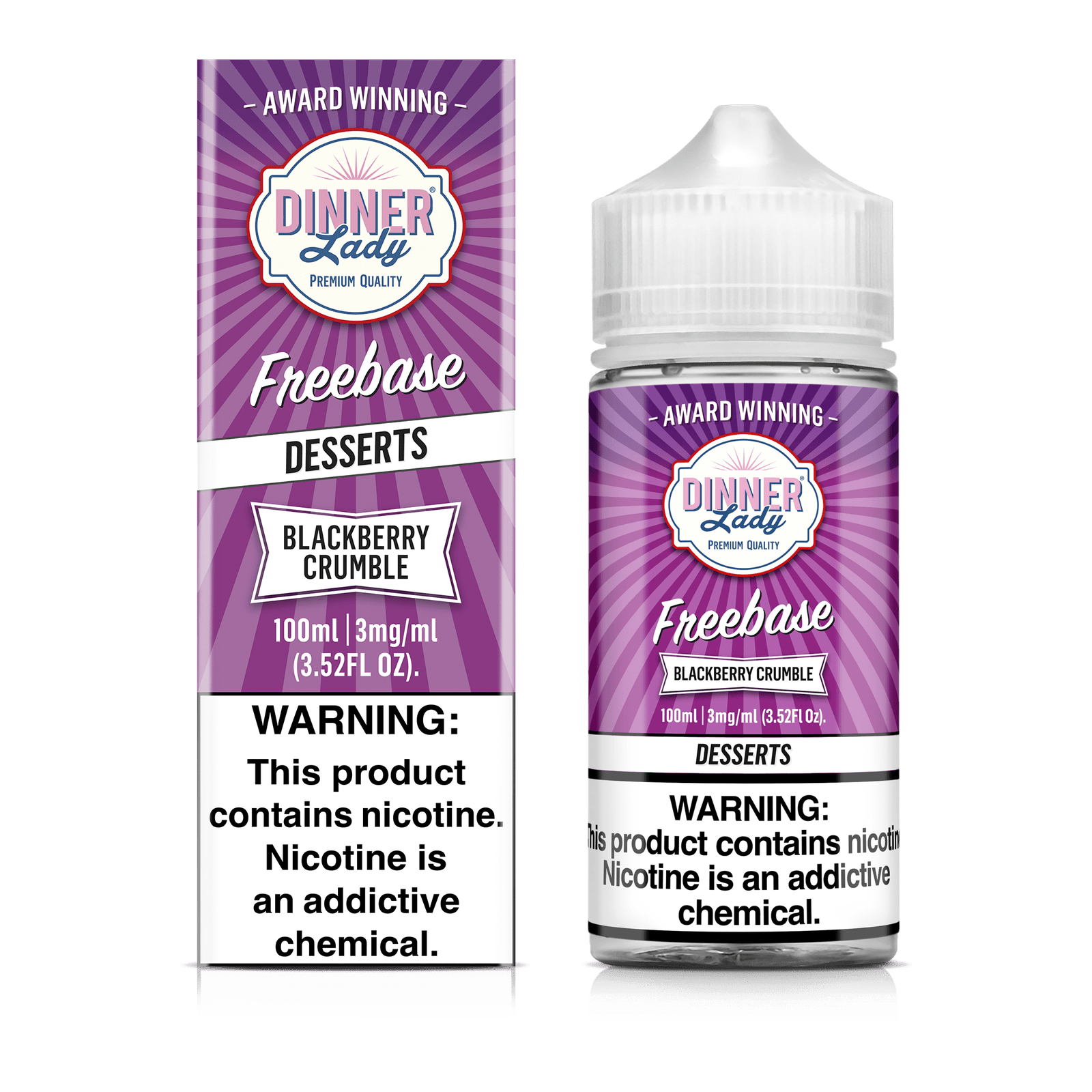 Dinner Lady Blackberry Crumble 100ml - Image 2