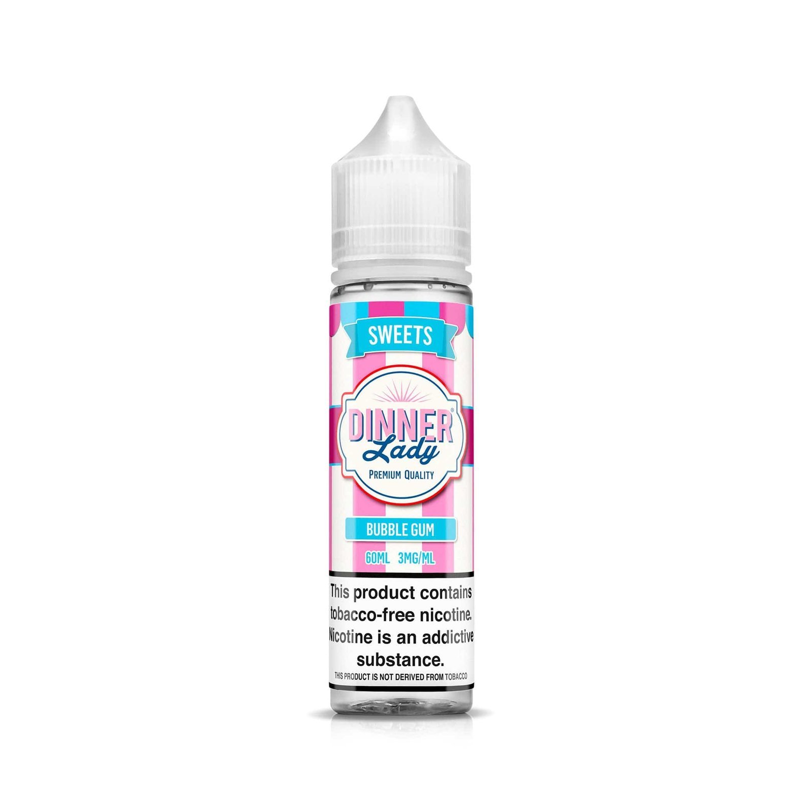 Bubblegum 60ml TF Vape Juice – Dinner Lady