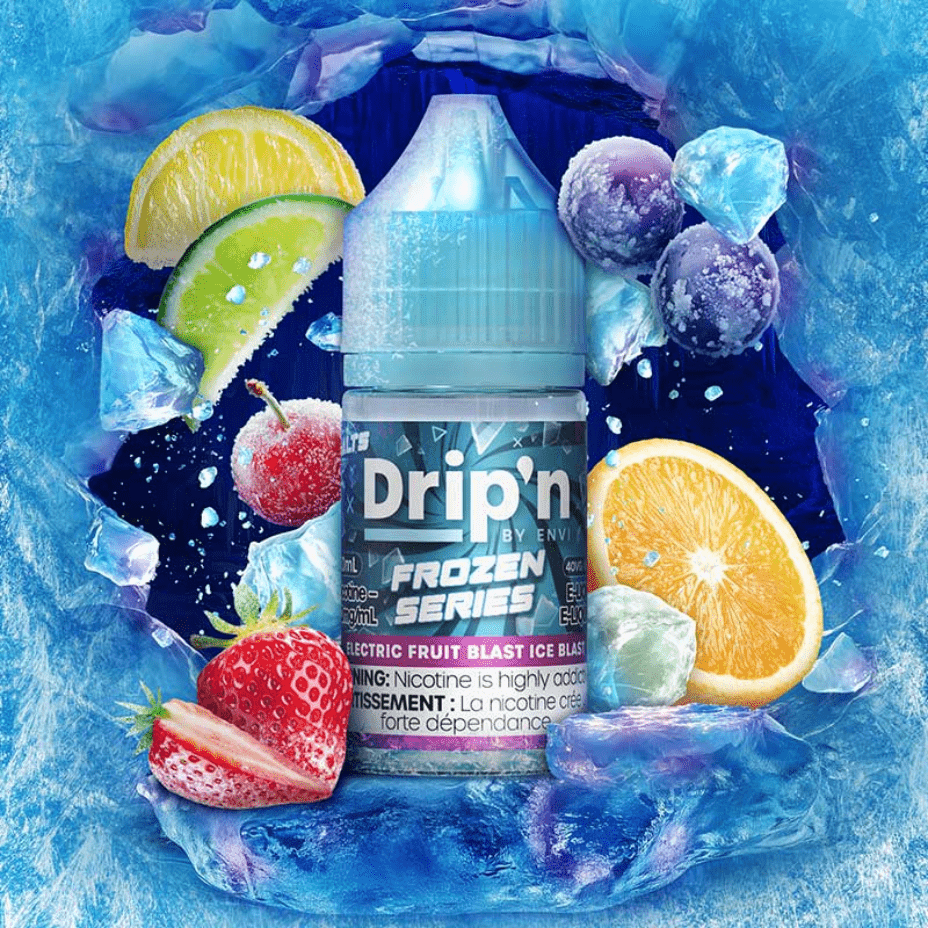 Drip’n by Envi Frozen Salt-Raspberry Peach Mango ICED