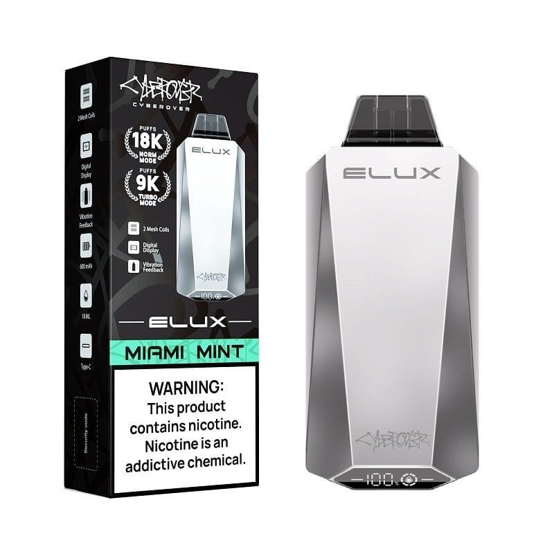 ELUX Cyberover Disposable Vape (5%, 18000 Puffs) - Image 4