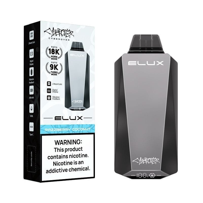 ELUX Cyberover Disposable Vape (5%, 18000 Puffs) - Image 6