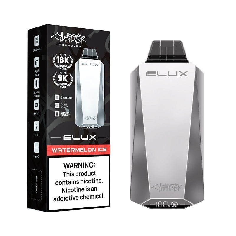 ELUX Cyberover Disposable Vape (5%, 18000 Puffs) - Image 9