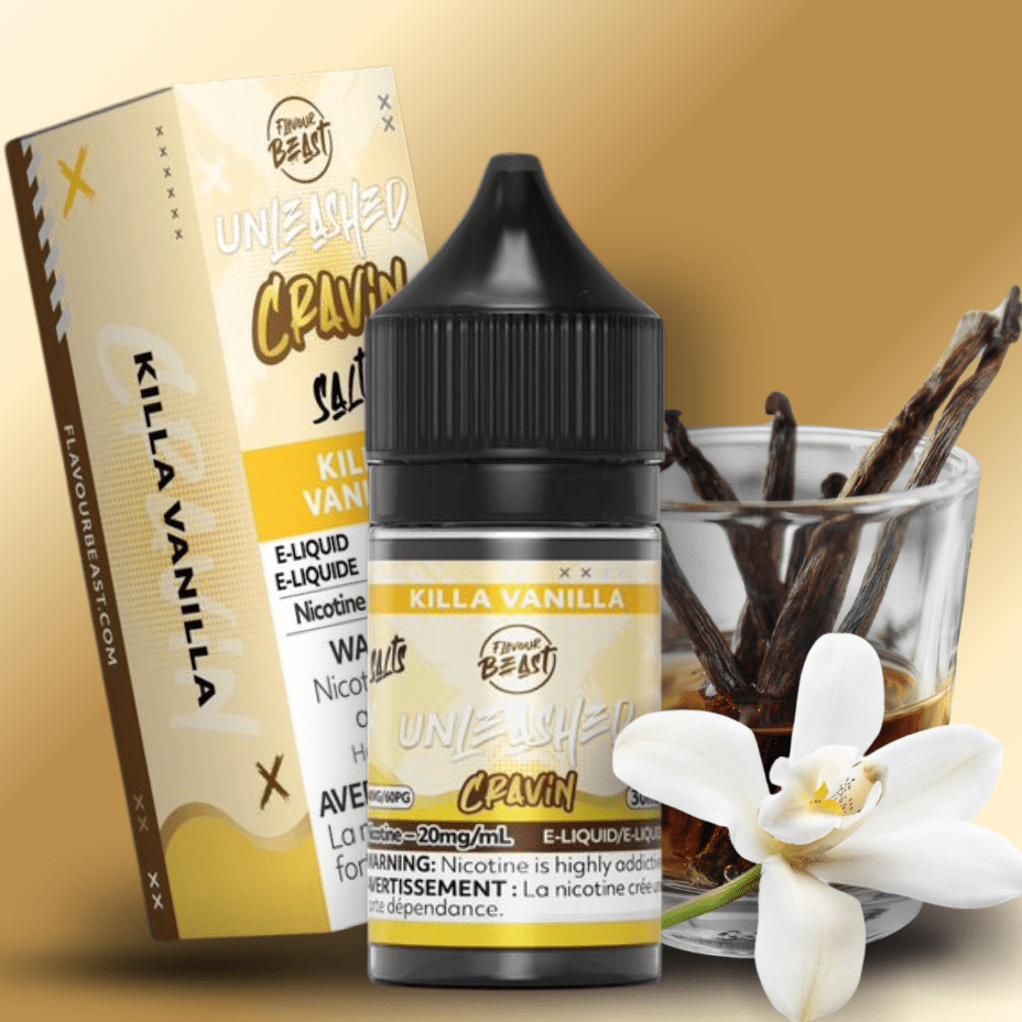 Flavor Beast Unleashed Cravin Salts-Killa Vanilla