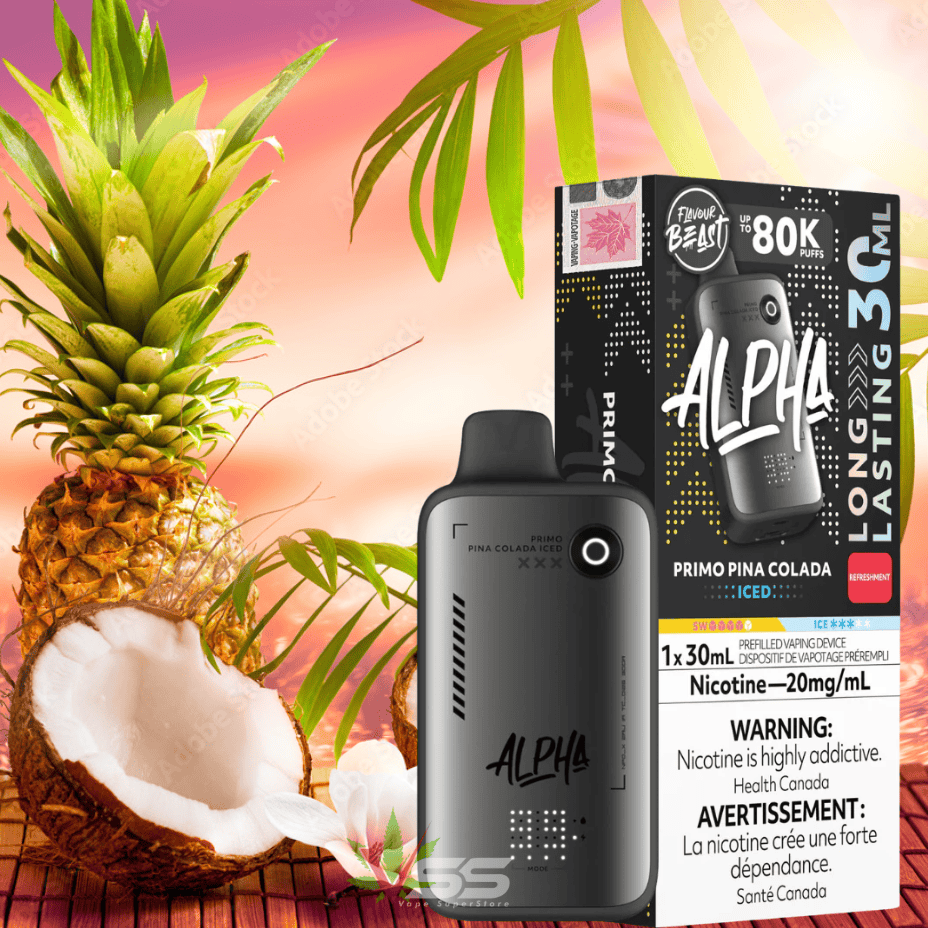 Flavour Beast Alpha 80K Disposable Vape-Primo Pina Colada Iced