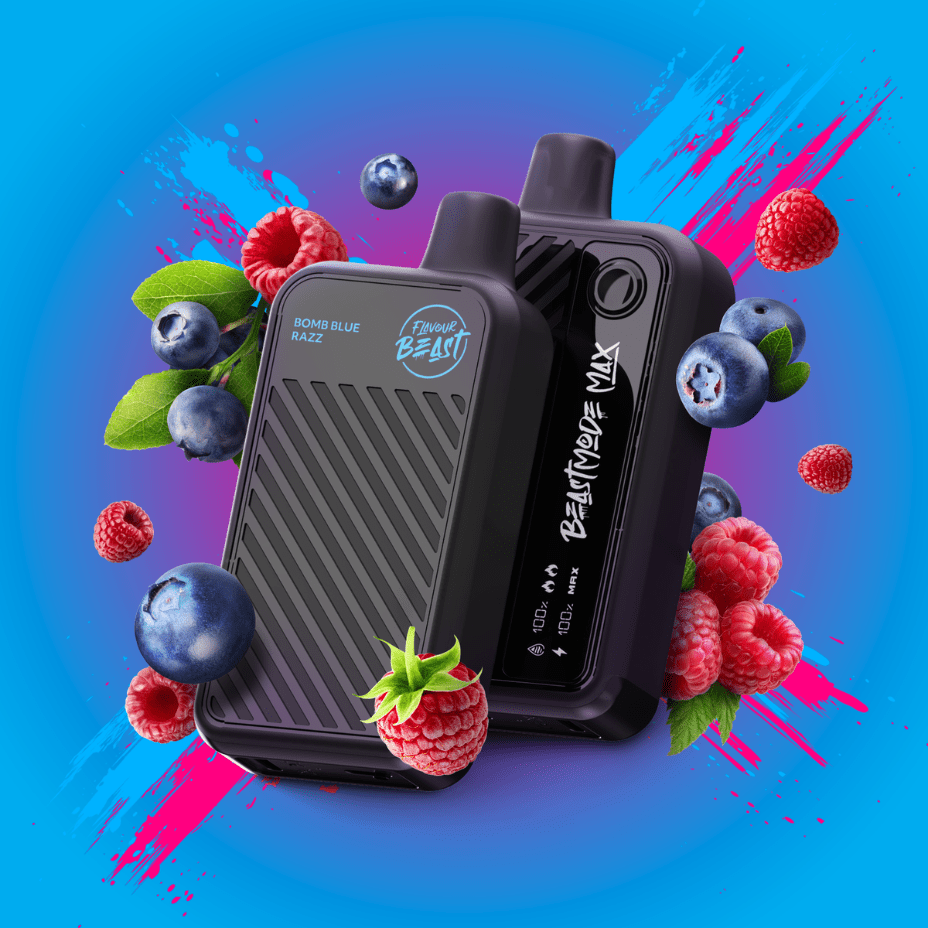 Flavour Beast Beast Mode Max 18k Disposable – Bomb Blue Razz