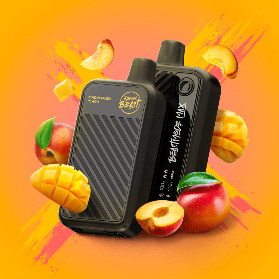 Flavour Beast Beast Mode Max 18k Disposable – Mad Mango Peach