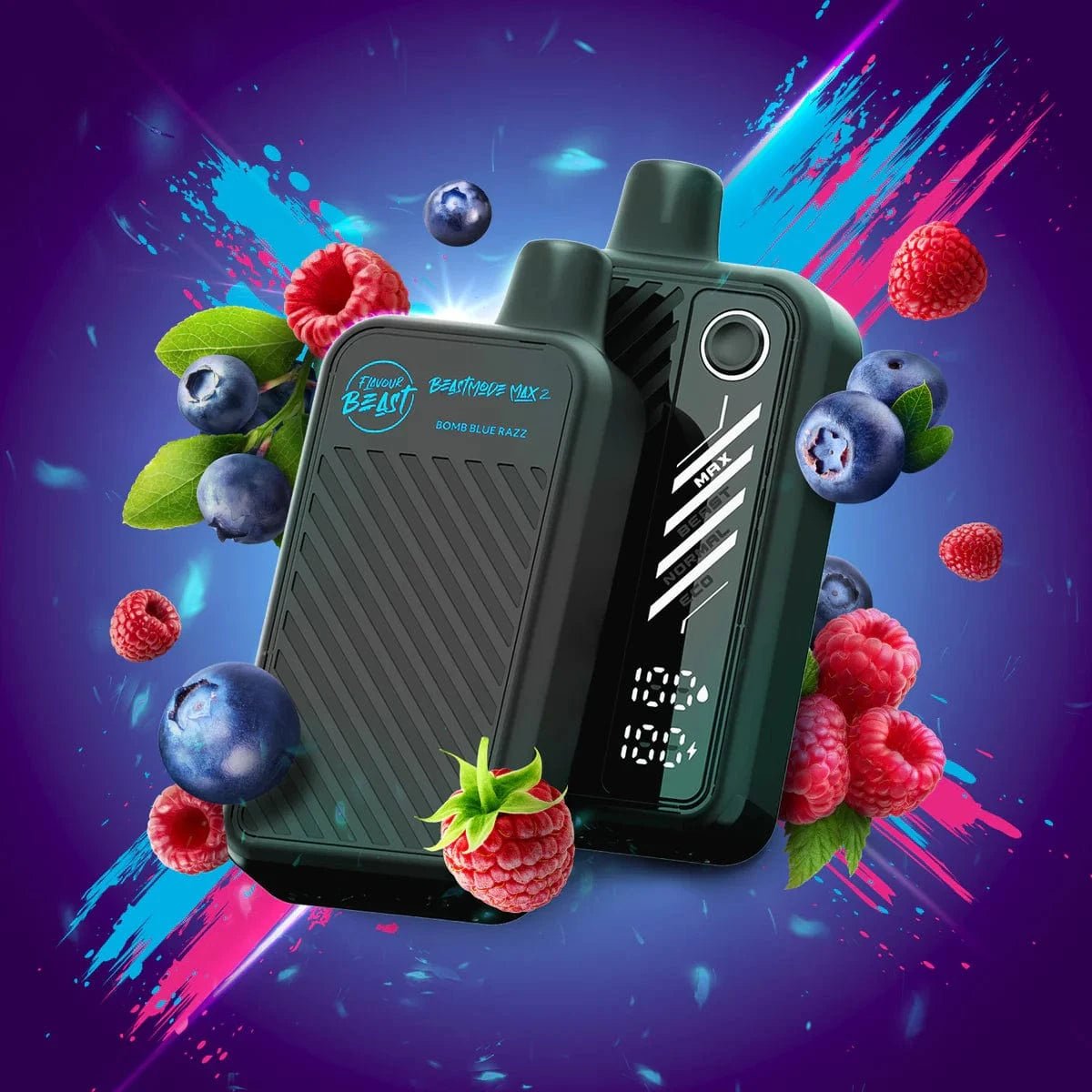 Flavour Beast Beast Mode Max 2 50K Disposable Vape – Bomb Blue Razz