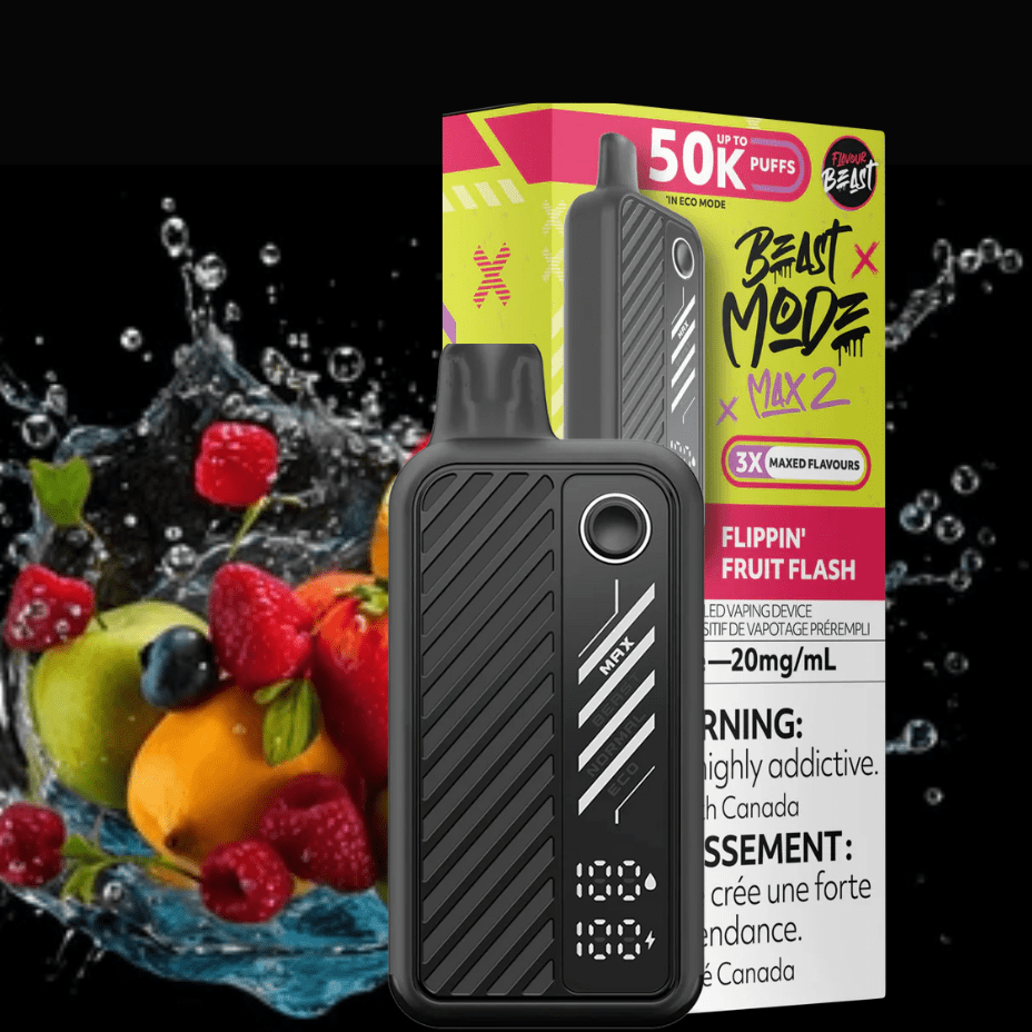 Flavour Beast Beast Mode Max 2 50K Disposable Vape – Fruit Flash - Image 2