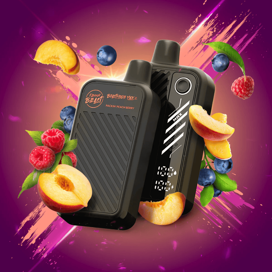 Flavour Beast Beast Mode Max 2 50K Disposable Vape – Peach Berry