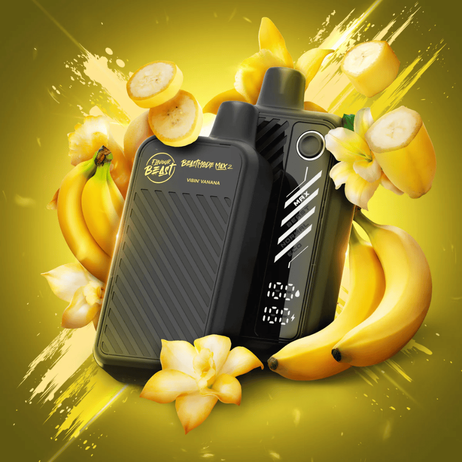 Flavour Beast Beast Mode Max 2 50K Disposable Vape – Vanilla Banana