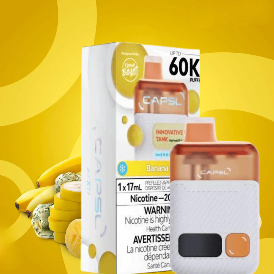 Flavour Beast CAPSL AFX17 60K Disposable Vape-Banana Ice