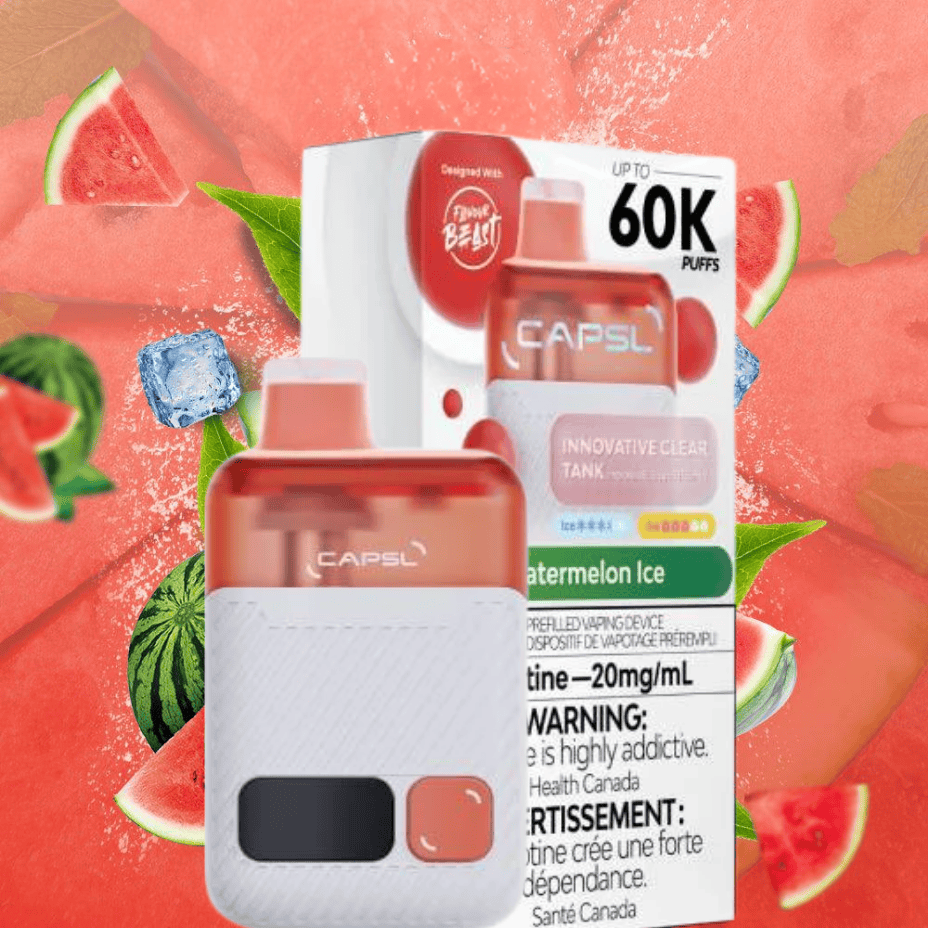 Flavour Beast CAPSL AFX17 60K Disposable Vape-Watermelon Ice