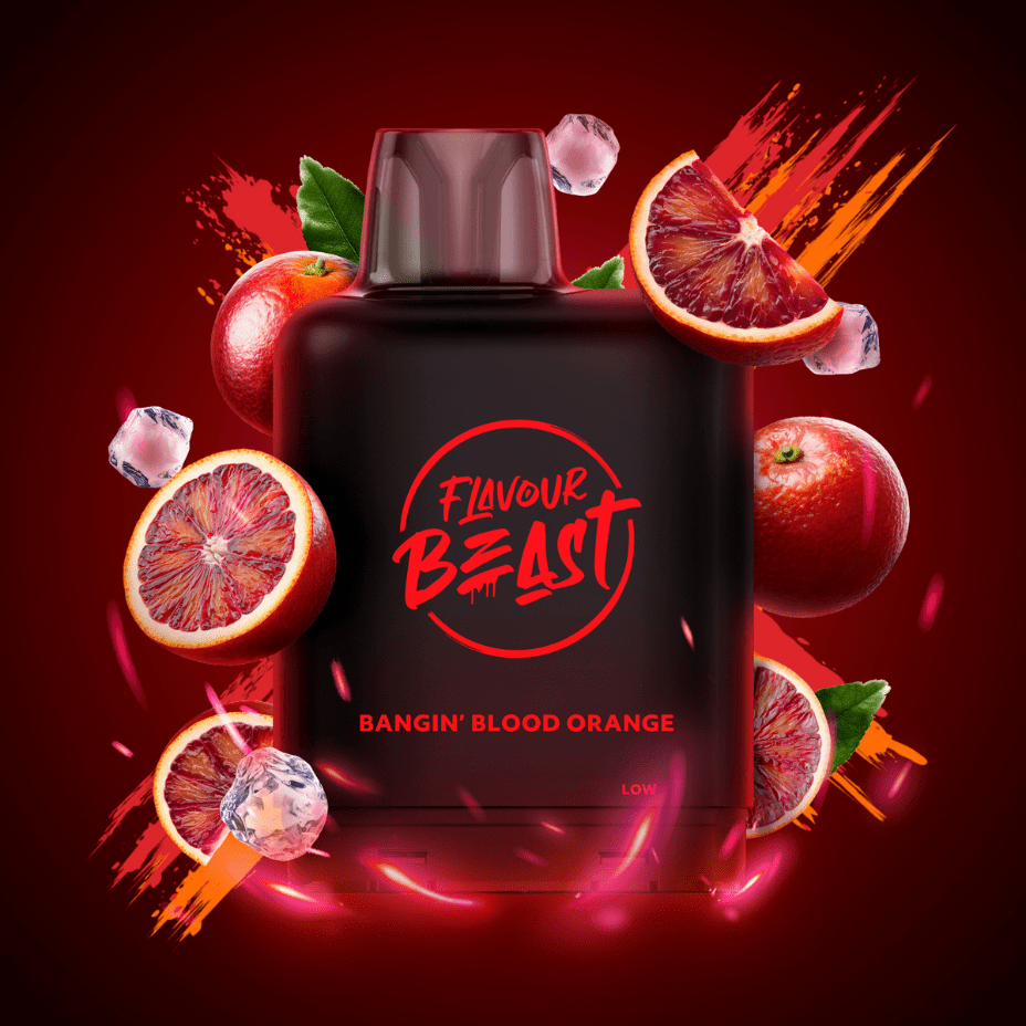 Flavour Beast Level X Boost G2 Pod – Bangin’ Blood Orange - Image 2
