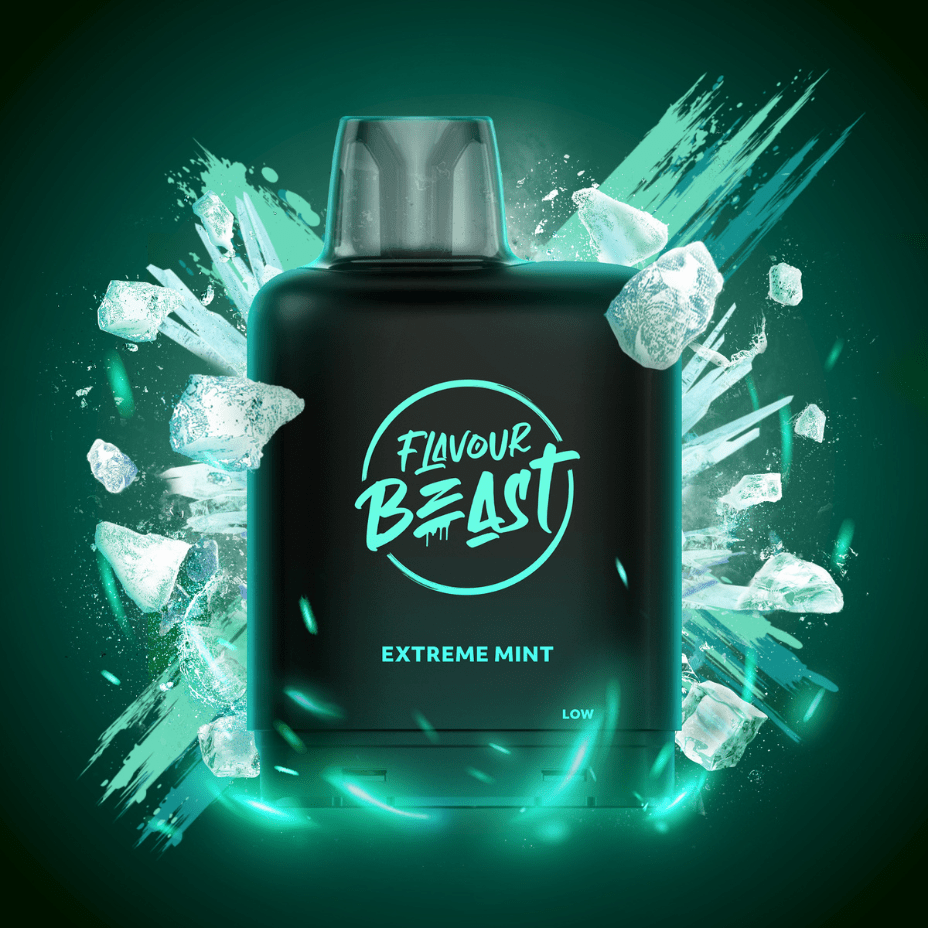 Flavour Beast Level X Boost G2 Pod – Extreme Mint Iced - Image 2