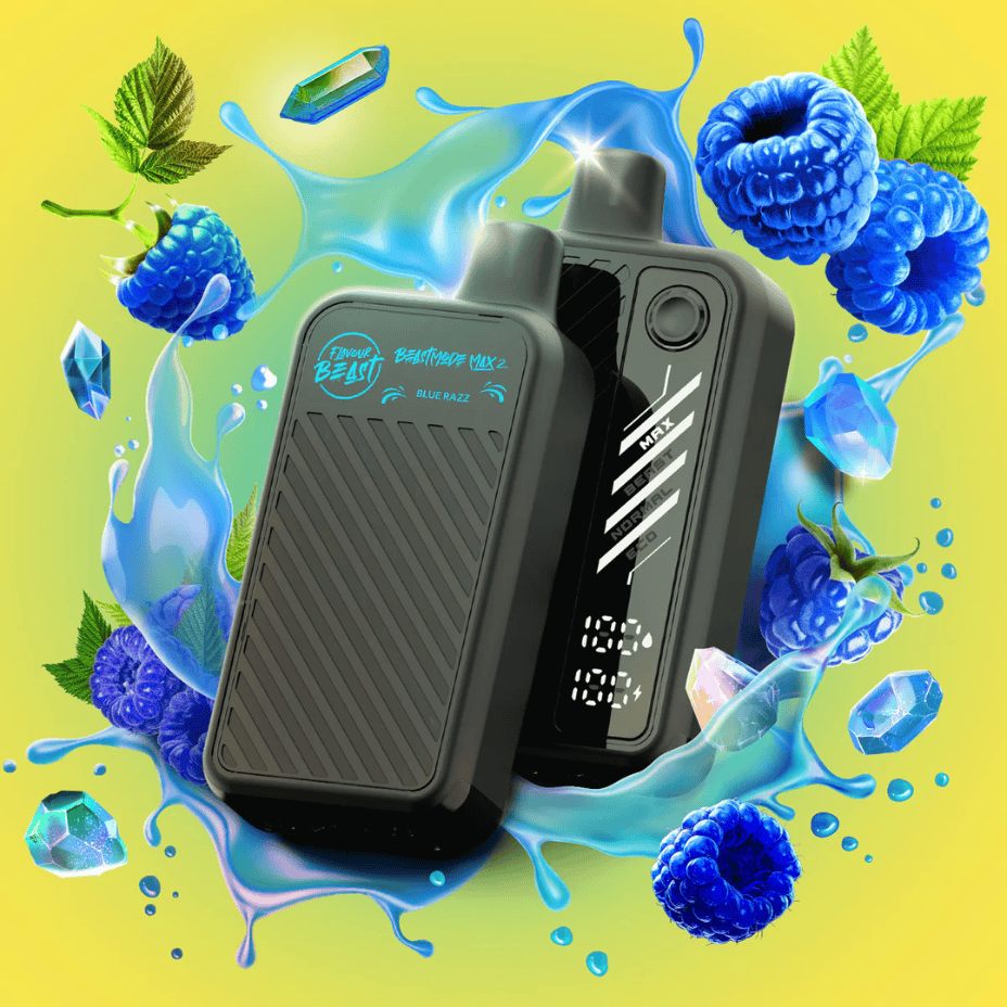 Flavour Beast Max 2 50K Disposable Vape – Gushin Blue Razz