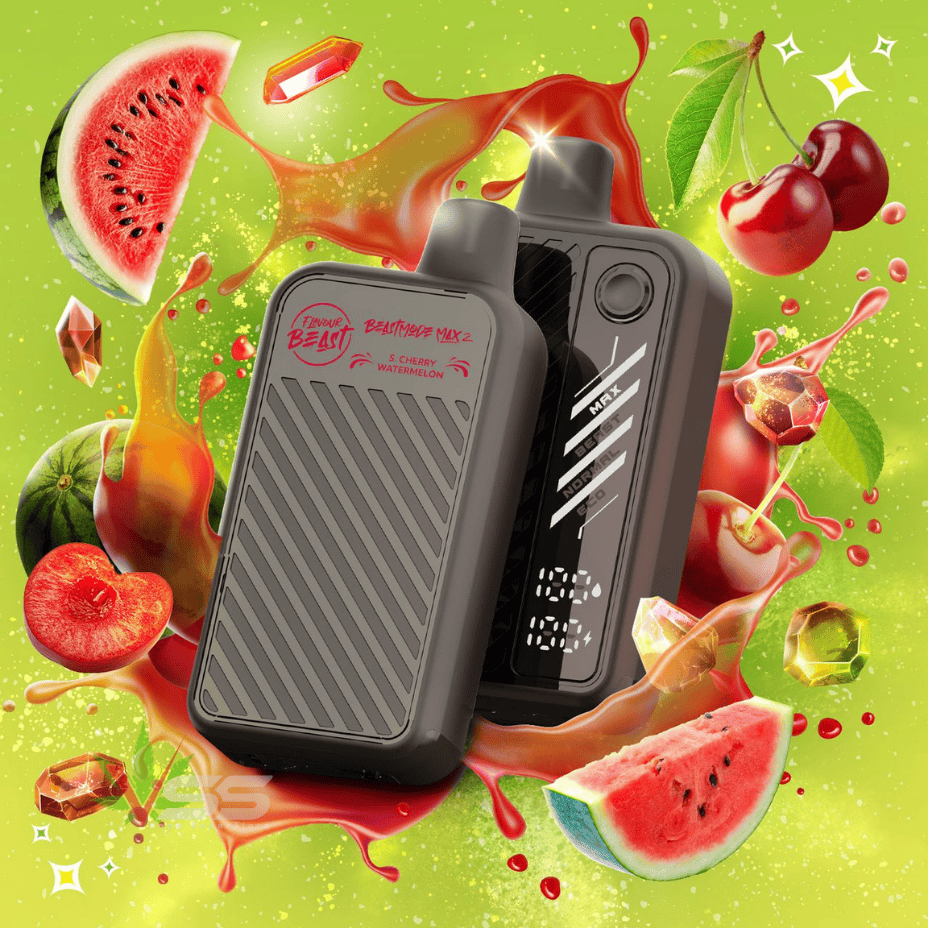 Flavour Beast Mode Max 2 50k Disposable Vape Gushin S. Cherry Watermelon - Image 2