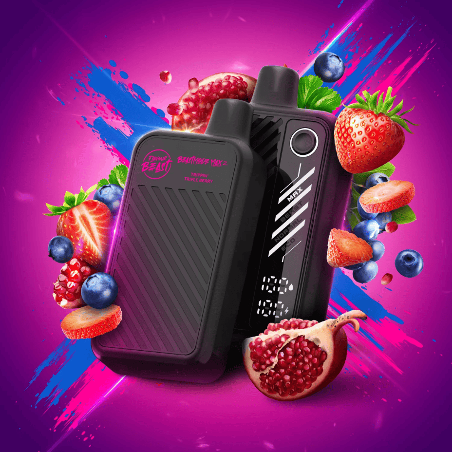 Flavour Beast Mode Max 2 50K Disposable Vape – Trippin Triple Berry