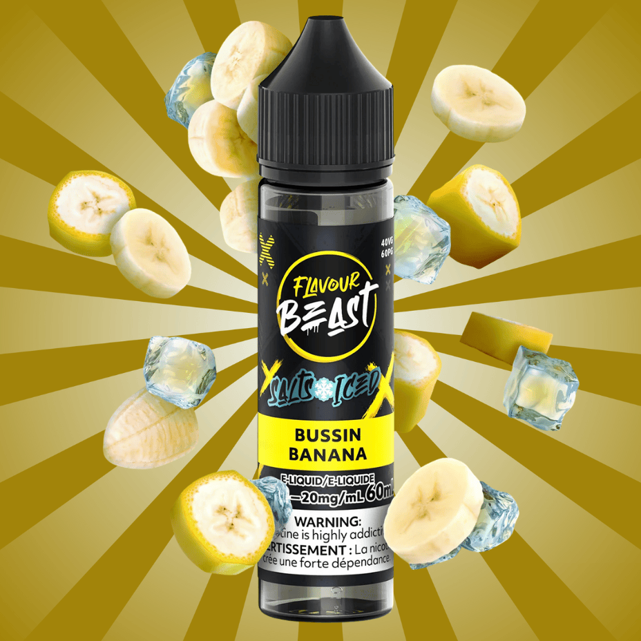 Flavour Beast Salt 60ml – Bussin Banana Iced