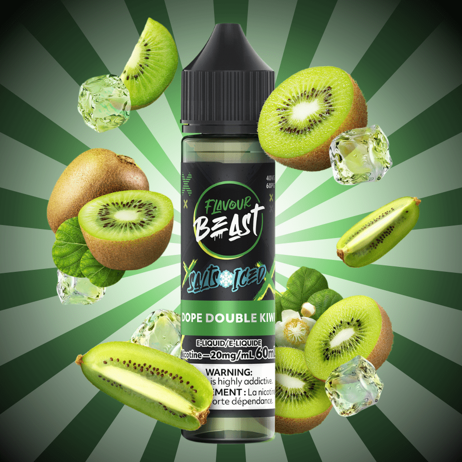 Flavour Beast Salt 60ml – Dope Double Kiwi