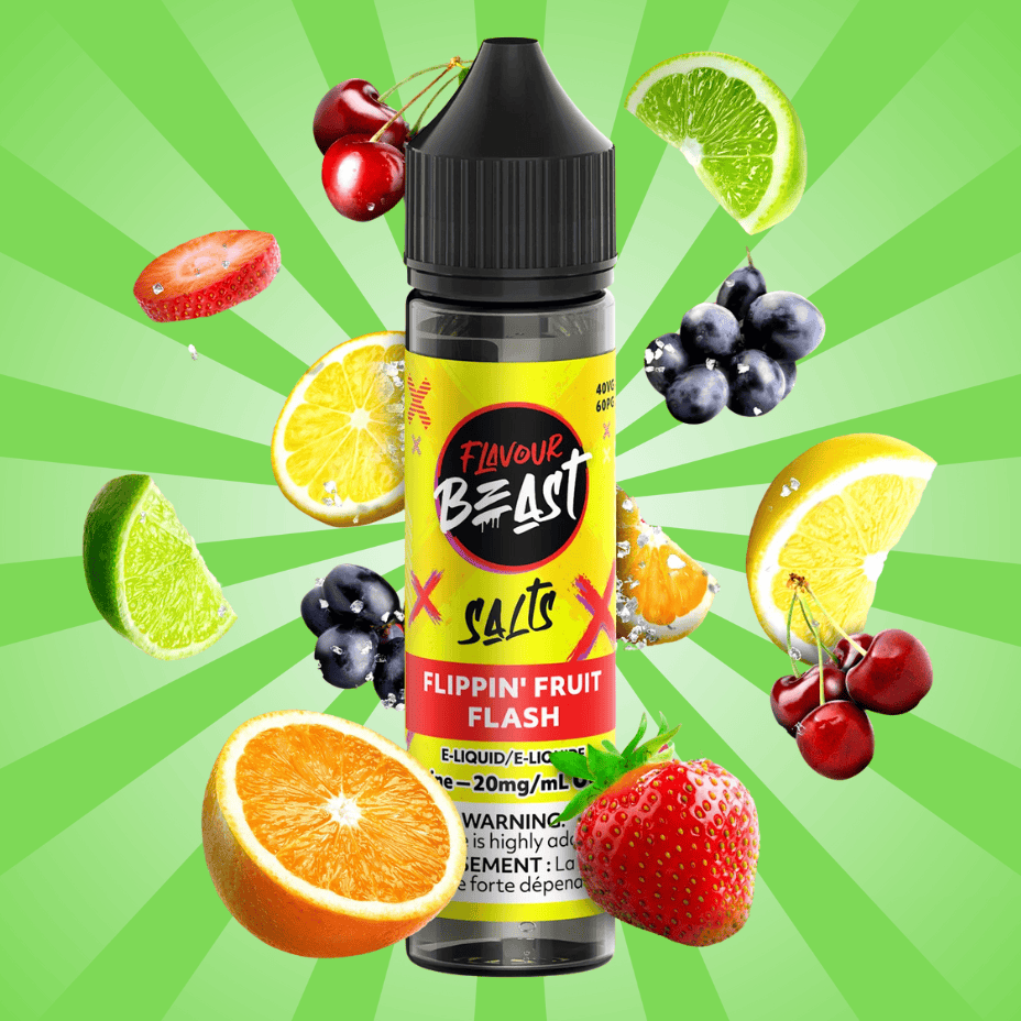 Flavour Beast Salt 60ml – Flippin’ Fruit Flash