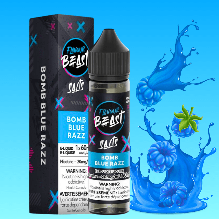 Flavour Beast Salt 60ml – Bomb Blue Razz - Image 2